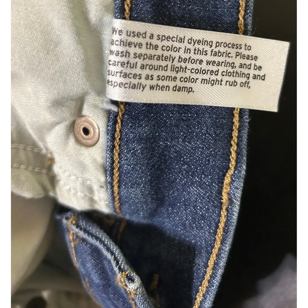 Eddie Bauer Straight Fit Jeans Mens 36x34 Blue Denim Classic Rugged Normcore